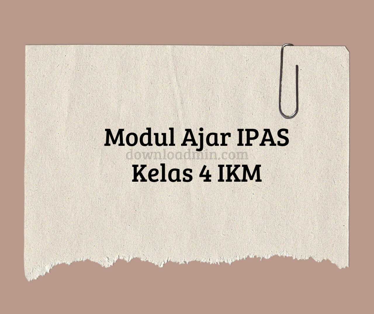 modul ajar