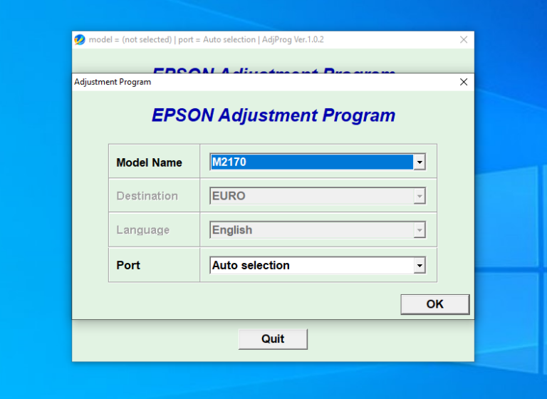 Download Resetter Epson M2170 Gratis Terbaru
